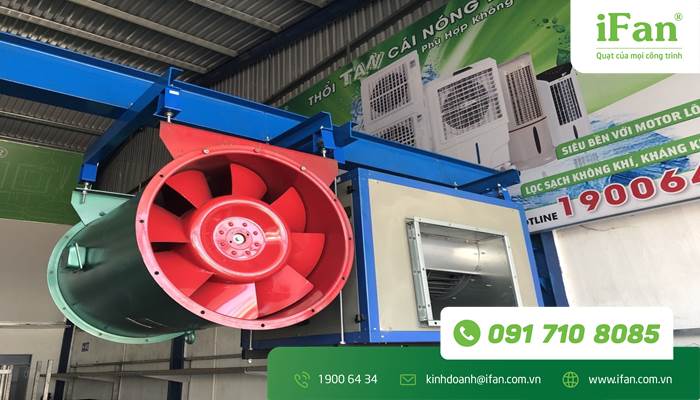 Nên chọn quạt hướng trục hay quạt ly tâm?