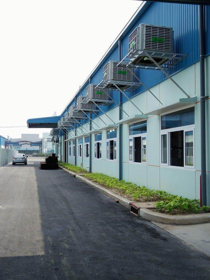 Máy làm mát công nghiệp ifan cho nhà xưởng khu công nghiệp