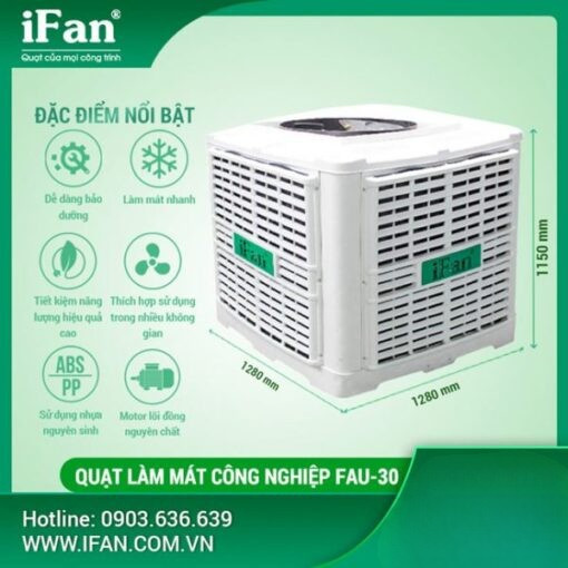 quạt làm mát hơi nước fau-30