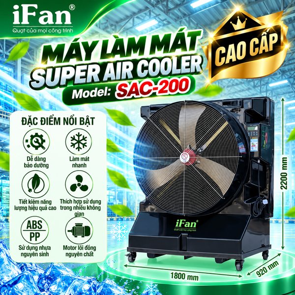 Máy làm mát công suất lớn super air cooler