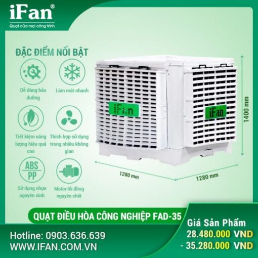 Quạt điều hòa công nghiệp FAD-35