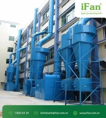 Hệ thống xử lý bụi cao cấp Cyclone