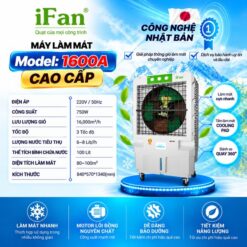Quạt hơi nước làm mát iFan 1600A