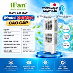 Quạt hơi nước công nghiệp iFan 24000A