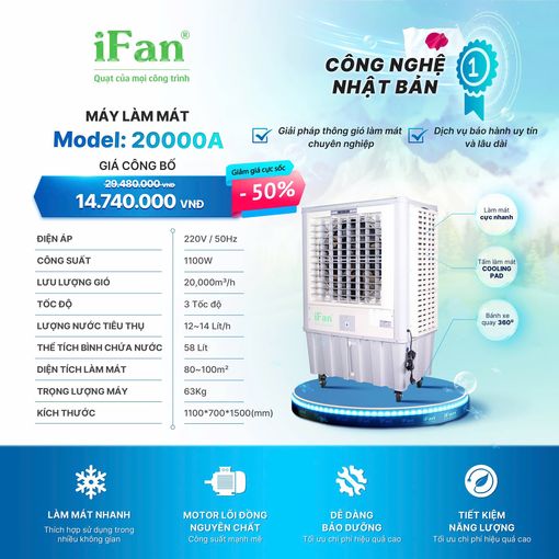 Máy làm mát iFAN 20000A