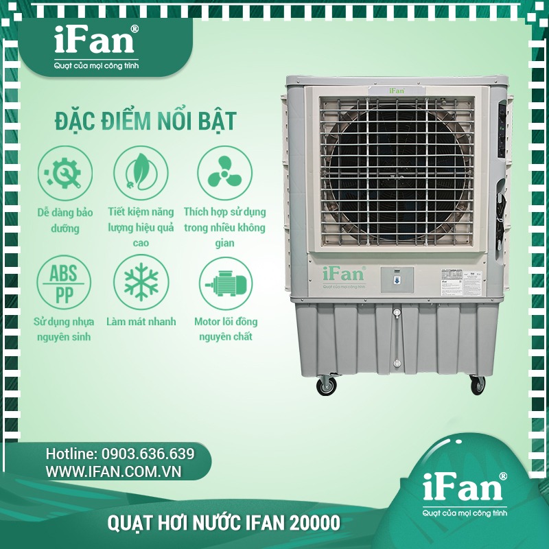 Quạt hơi nước iFan 20000A