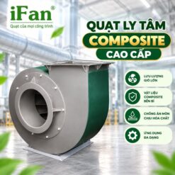 Quạt ly tâm composite