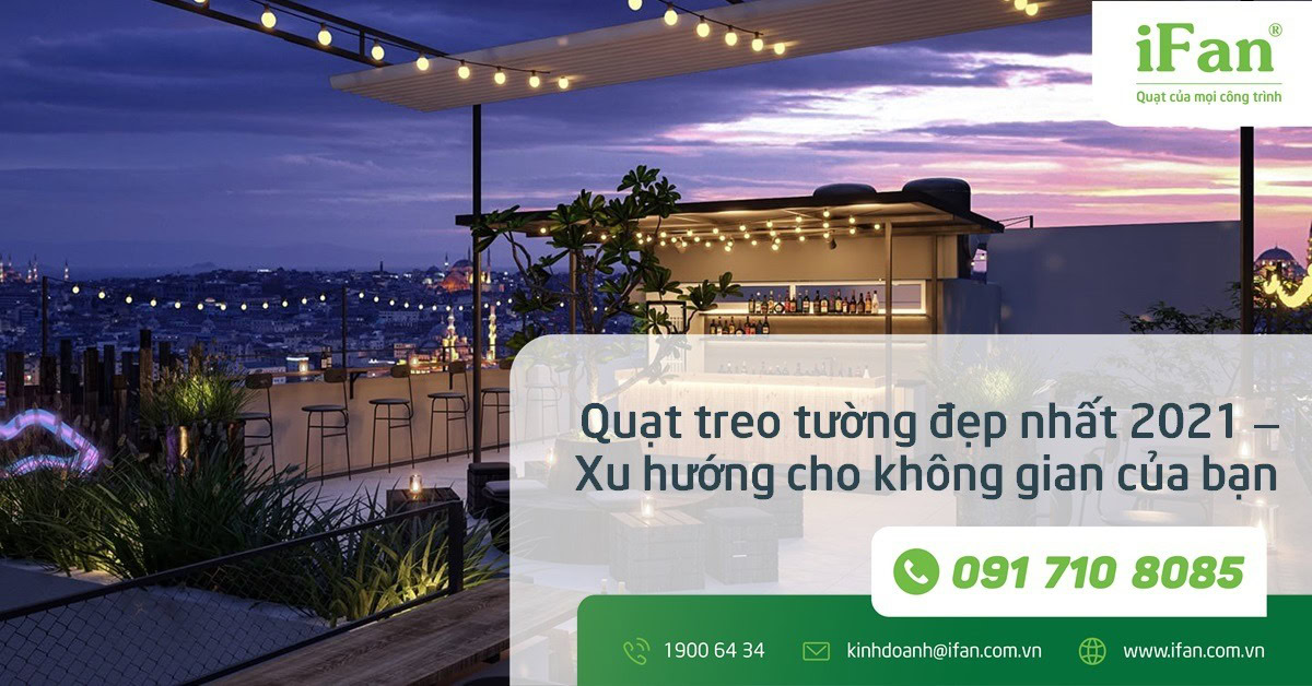 Quạt treo tường đẹp
