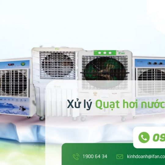 xử lý quạt hơi nước có mùi tanh