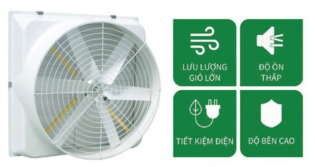 Quạt thông gió dạng loa composite iFan-A