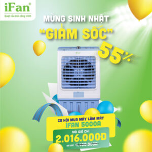 Quạt điều hòa làm mát iFan-5000A