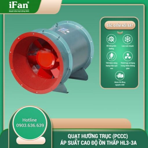 Quạt hướng trục hút khói iFan HL3-3A