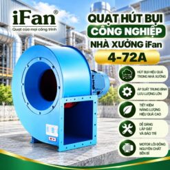 Quạt hút bụi công nghiệp nhà xưởng