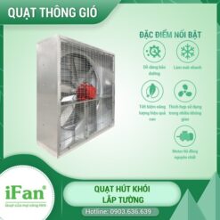 Quạt Hút Khói Gắn Tường PCCC