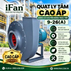 Quạt chuyên lọc bụi, khí thải công nghiệp
