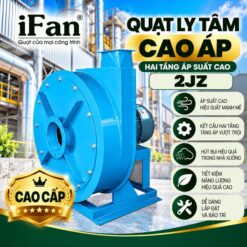 Quạt ly tâm chuyên hút bụi xử lý khí thải