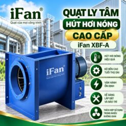 Quạt ly tâm hút hơi nóng