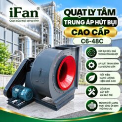 Quạt ly tâm trung áp hút bụi