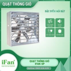 quạt hút công nghiệp 1400x1400 iFan-SP