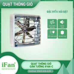 Quạt Thông Gió Gắn Tường iFan/C