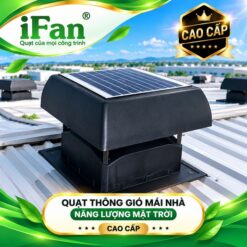 Quạt Hút Mái Năng Lượng Mặt Trời