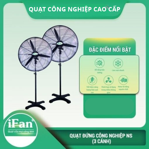 QUẠT CÔNG NGHIỆP CAO CẤP 3 CÁNH