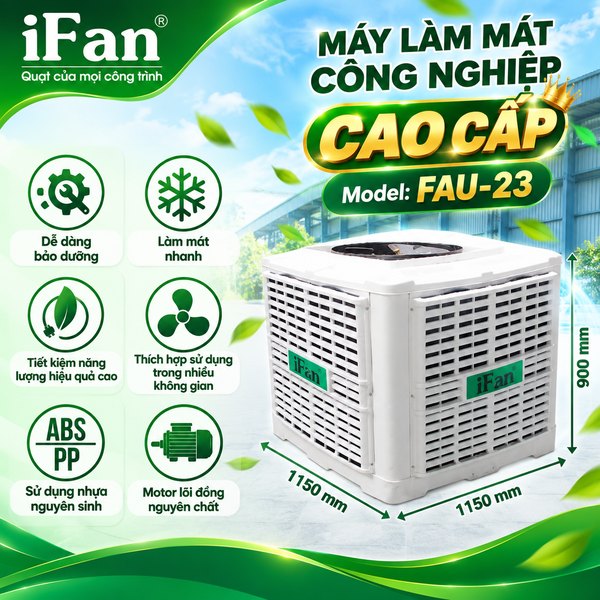 Máy làm mát công nghiệp FAU-23 iFan
