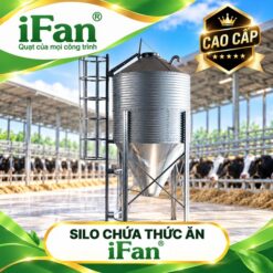 Silo chứa thức ăn của trang trại chăn nuôi