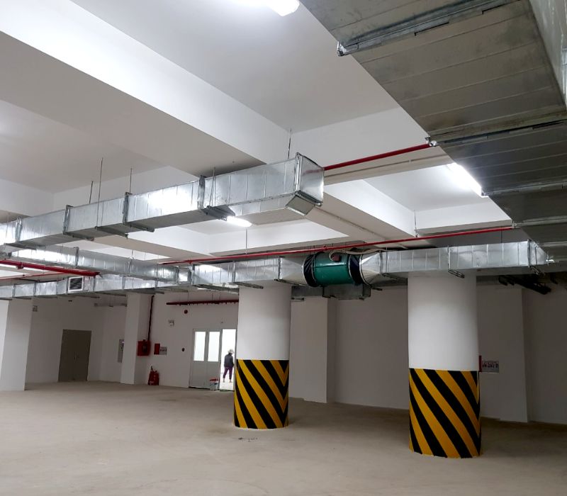Thông gió cho tầng hầm