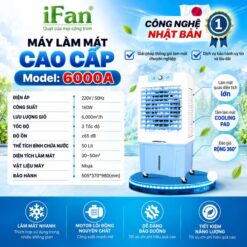 Máy làm mát iFan 6000A cao cấp
