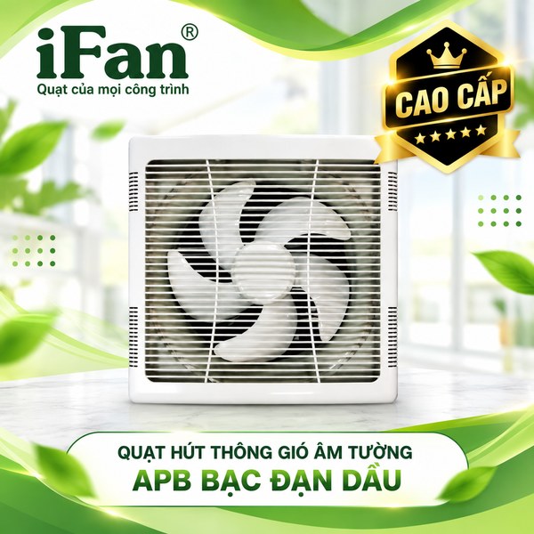 Quạt hút thông gió âm tường
