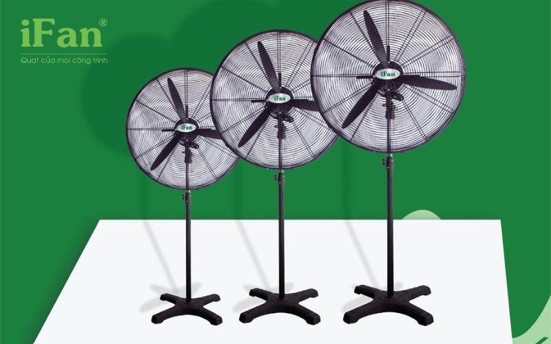 Quạt đứng công nghiệp NS 3 cánh