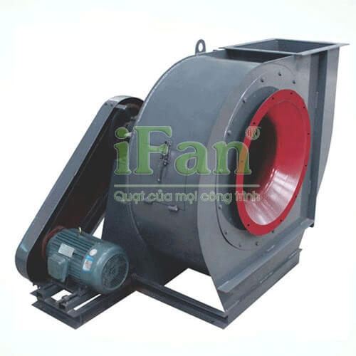 Quạt ly tâm dựa vào lực ly tâm để hút các tạp chất, khói và bụi, đồng thời cung cấp khí tươi 