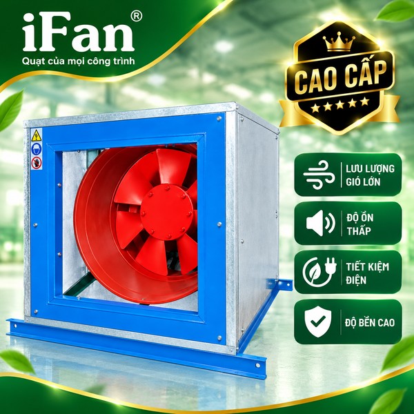 Quạt kiểm soát cháy nổ PCCC cao cấp