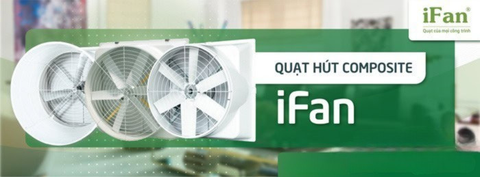 quạt hút composite ifan