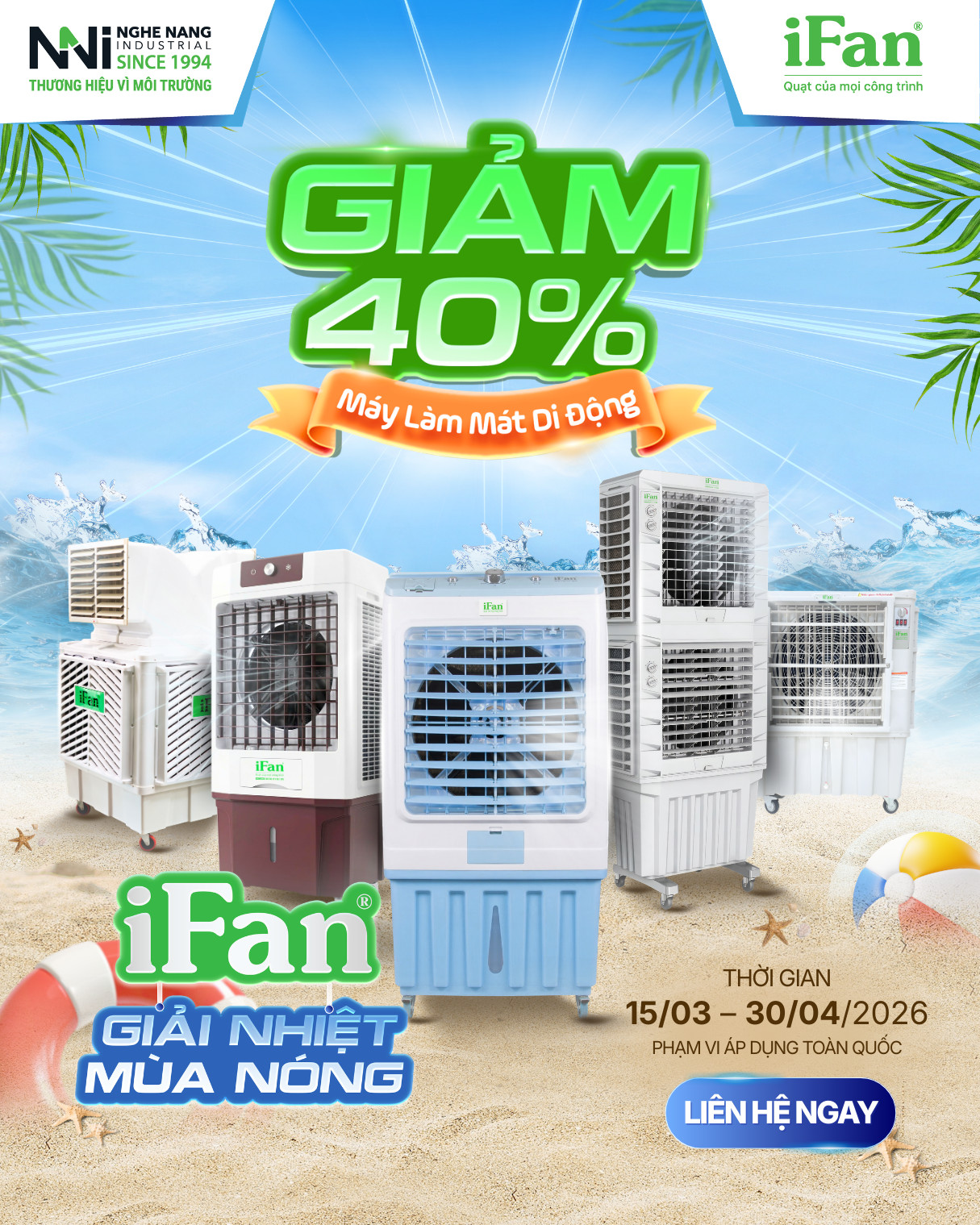 Giảm giá máy làm mát di động iFAN