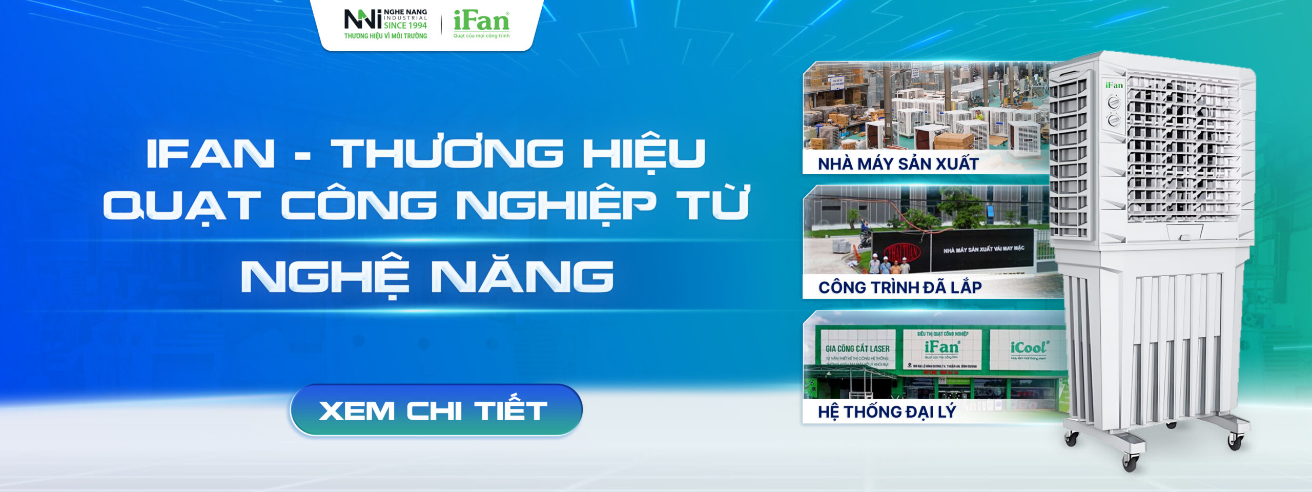 Quạt công nghiệp chính hãng