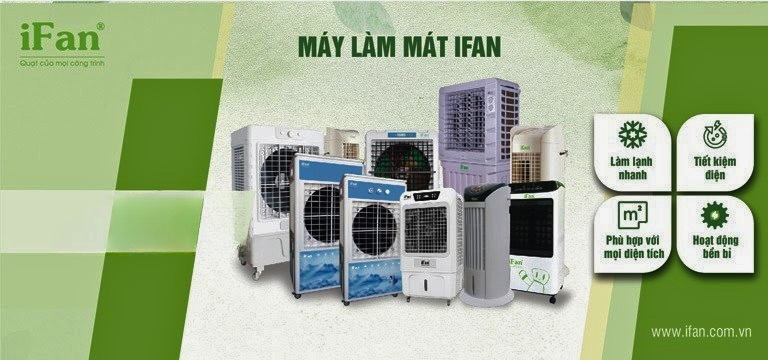 quạt công nghiệp công suất lớn ifan chính hãng