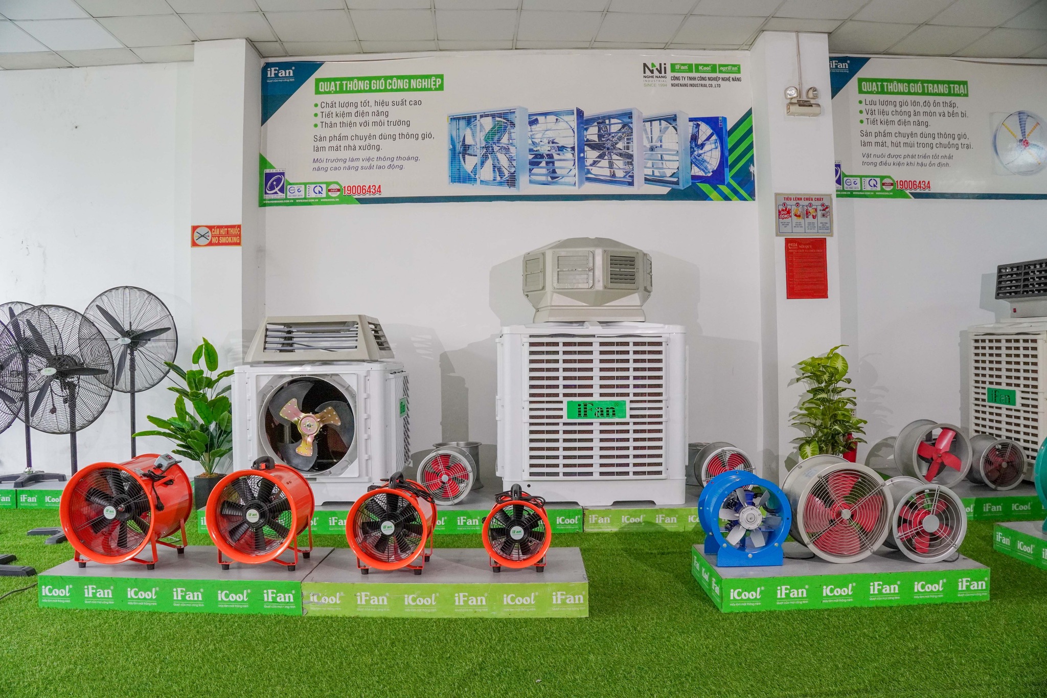 quạt thông gió làm mát ifan