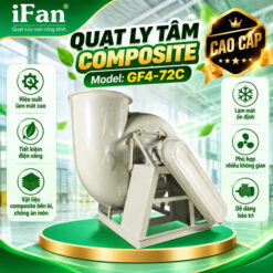 Quạt ly tâm composite cao cấp